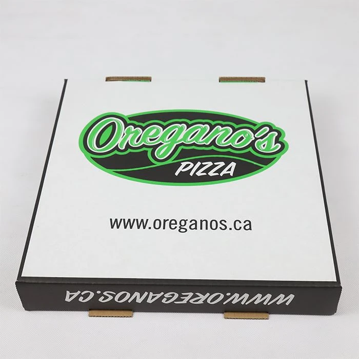 Cutie de pizza cu imprimare personalizată din carton ondulat