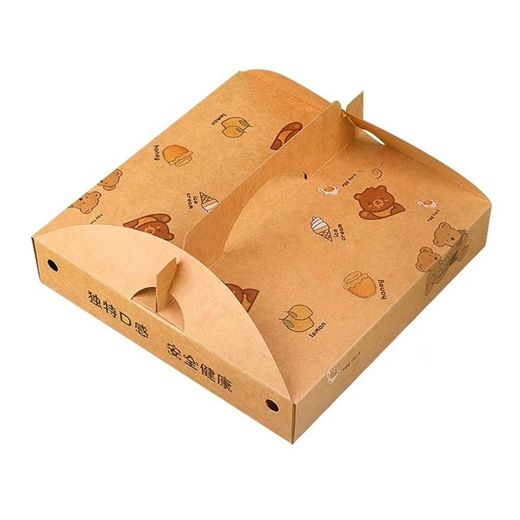 Cutie de pizza personalizabila pentru ambalare la pachet