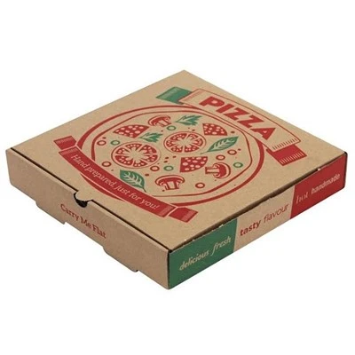 Cutie de pizza imprimată