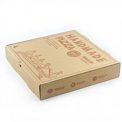 Ambalare la pachet Cutii pentru pizza din hârtie kraft