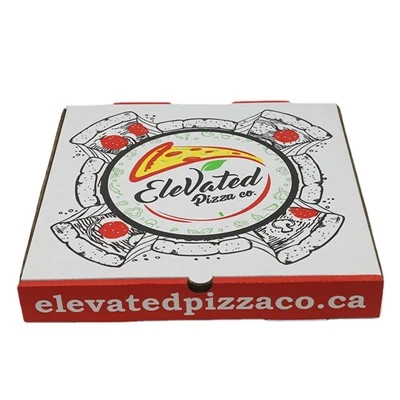 Cutie de pizza cu logo de dimensiune personalizată de înaltă calitate ieftină