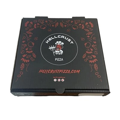 Cutie de pizza de livrare personalizată din carton ondulat de lux